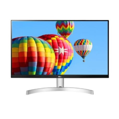 Monitor LG LED 27MK600M 27" FHD Resolución 1920x1080 Panel IPS Color Blanco-Negro