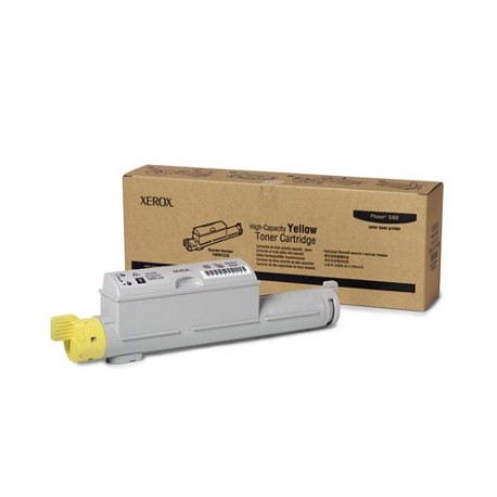 TONER XEROX PHASER 6360 AMARILLO ALTA CAPACIDAD