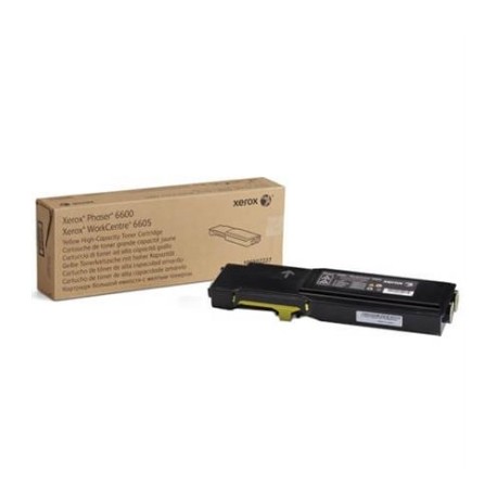 TONER XEROX AMARILLO PARA WC6605 / PH6600