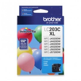 TINTA BROTHER CIAN LC203C 550 PAG MFCJ4420DW MFCJ4620DW