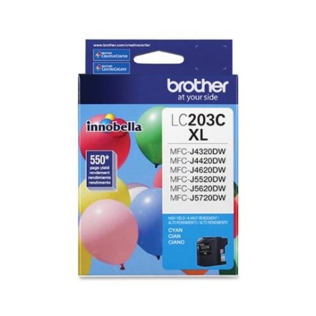 TINTA BROTHER CIAN LC203C 550 PAG MFCJ4420DW MFCJ4620DW