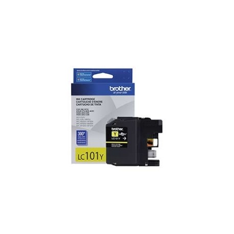 TINTA BROTHER LC101BK AMARILLO 300 PAG