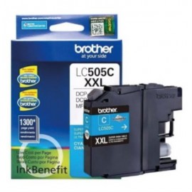 Tinta Brother LC505C Cian Super Alto Rendimiento