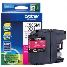 Tinta Brother LC505M Magenta Super Alto Rendimiento