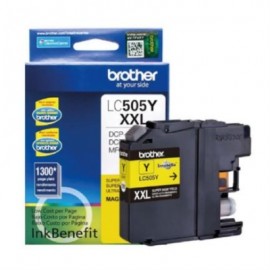 Tinta Brother LC505Y Amarilla Super Alto Rendimiento