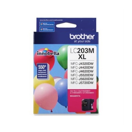 TINTA BROTHER MAGENTA LC203M 550 PAG MFCJ4420DW MFCJ4620DW