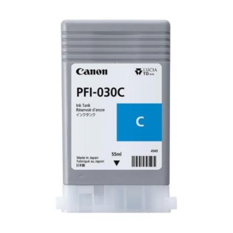 Tinta Canon PFI-030 Color Cian