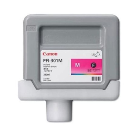 Tinta Canon PFI-301M Color Magenta