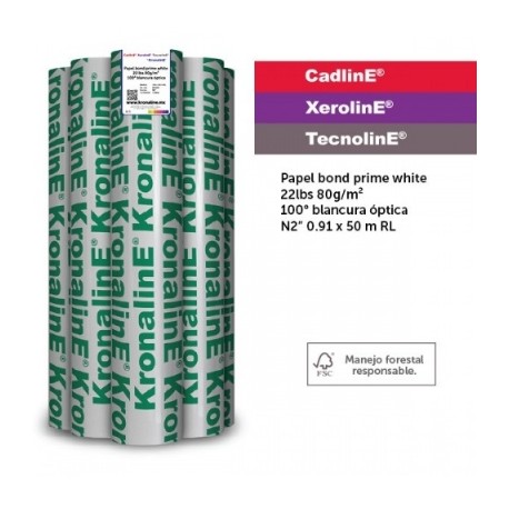 ROLLO KRONALINE PW450 0.91X50 N2" PRIME WHITE