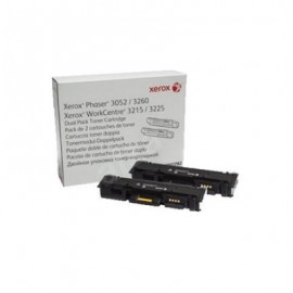 TONER XEROX DUAL PACK NEGRO WC3215 /3225 6000 PAGINAS