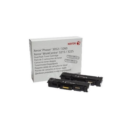 TONER XEROX DUAL PACK NEGRO WC3215 /3225 6000 PAGINAS