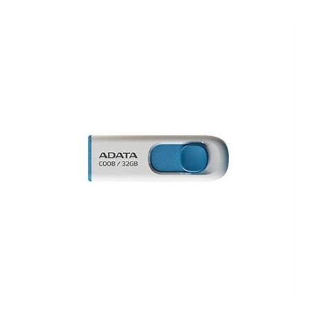 MEMORIA USB ADATA AC008 32GB RETAIL WHITE+BLUE,Memoria USB Adata C906 16 GB Color Blanco,MEMORIA USB ADATA C906 16GB BLACK,Memo