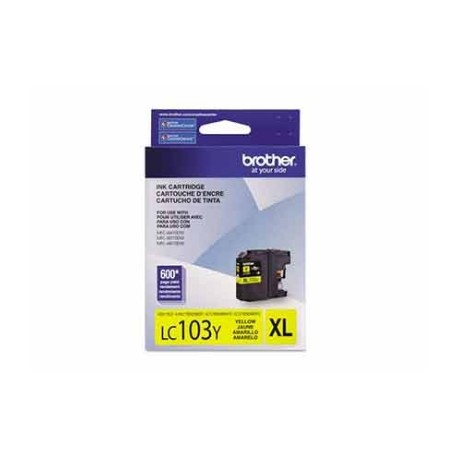 TINTA BROTHER LC103Y AMARILLO 600 PAG