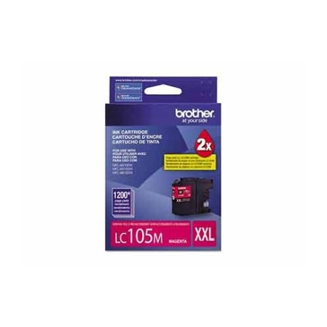 TINTA BROTHER LC105M MAGENTA 1200 PAG