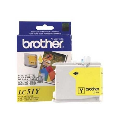 TINTA BROTHER LC51Y AMARILLO MFC240C DCP130C