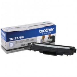 Toner Brother Genuine TN-227BK Negro Alto Rendimiento