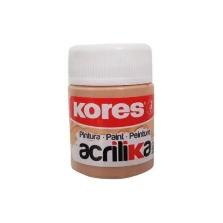 PINTURA ACRILICA KORES 20 ML CARNE C/12 BOTES