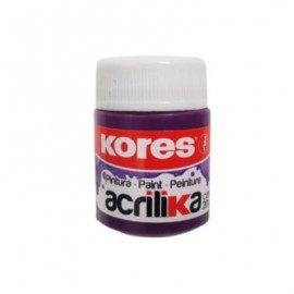 PINTURA ACRILICA KORES 20 ML VIOLETA C/12 BOTES