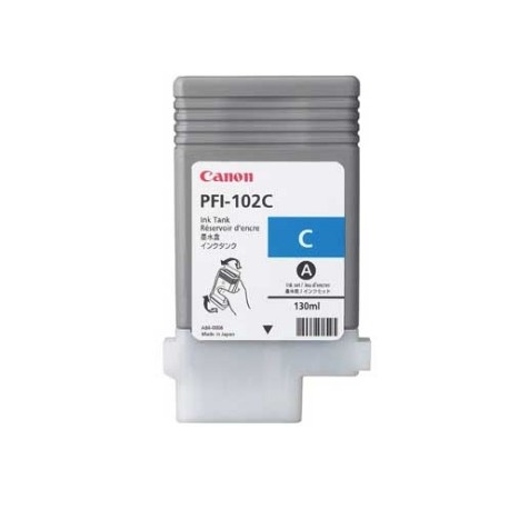 TINTA CANON CYAN PFI-102C (SOLO iPF605/510/650/655