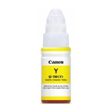 TINTA CANON GI-190 AMARILLO TINTA CONTINUA