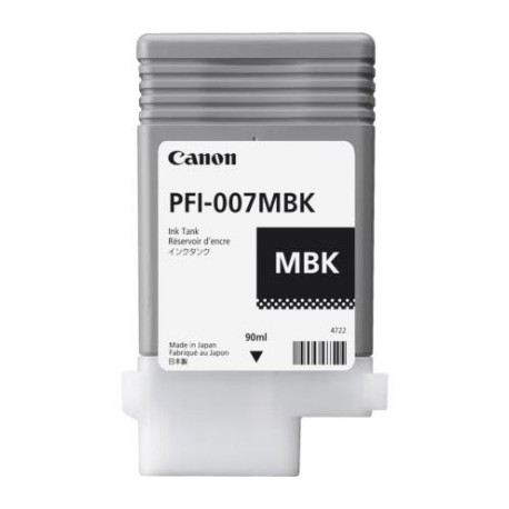 TINTA CANON IMAGEPROGRAF IPF670E NEGRO MATTE PFI-007 MBK