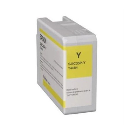 Cartucho de Tinta Epson SJIC35P ColorWorks C6500/6000 Color Amarillo