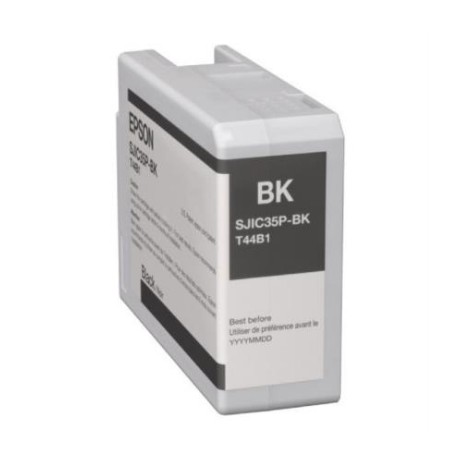 Cartucho de Tinta Epson SJIC35P ColorWorks C6500/6000 Color Negro