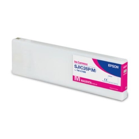 Cartucho Epson SJIC26P para TM-C7500 Color Magenta