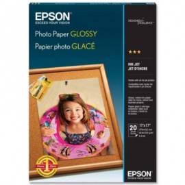 PAPEL EPSON 11"X17"B FOTOGRAFICO DPI 720 C/20