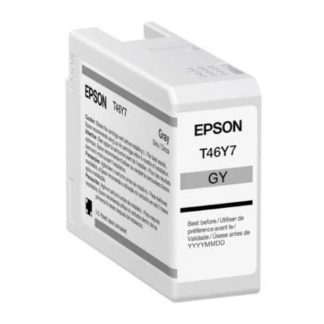 Tinta Epson UltraChrome Pro10 T46Y 50ml Color Gris