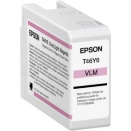 Tinta Epson UltraChrome Pro10 T46Y 50ml Color Magenta Claro