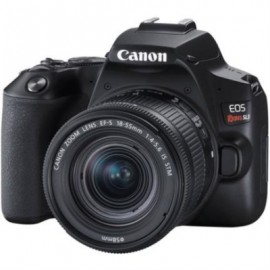 Camara Canon EOS Rebel SL3 con Lente EF-S 18-55mm Sensor CMOS 24.1MP