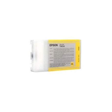 TINTA EPSON STYLUS AMARILLO PLOTTER PRO 7800/9800 220 ML