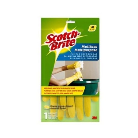 Guante Multiusos 3M Scotch Brite 7 - 7 1/2 Ch/Med 1 Pza