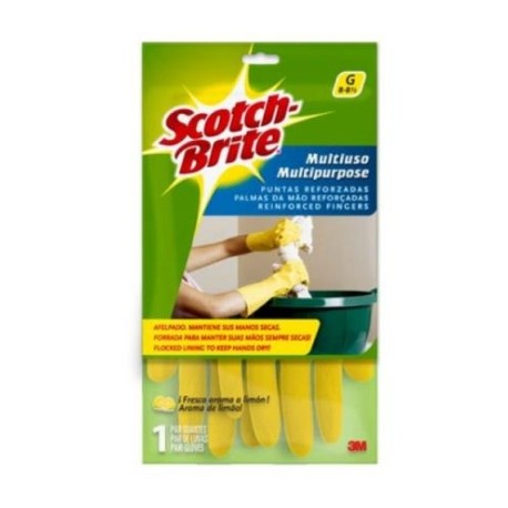 Guante Multiusos 3M Scotch Brite 8 - 8 1/2 Med/Gde 1 Pza