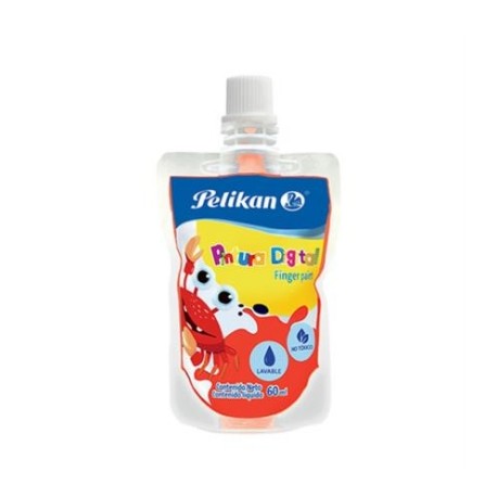 PINTURA PELIKAN DIGITAL FLEXIBLE ROJA 60ML