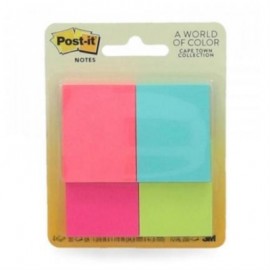 MINI NOTAS 3M POST-IT NEON 34.9MMX47.6MM 1 BLOCK C/200 HJS