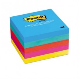 NOTAS 3M POST-IT ULTRA 7.6X7.6 C/5 BLOCKS 100HJS C/U