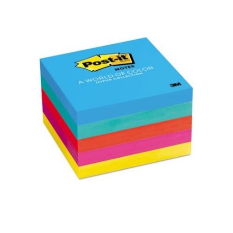 NOTAS 3M POST-IT ULTRA 7.6X7.6 C/5 BLOCKS 100HJS C/U