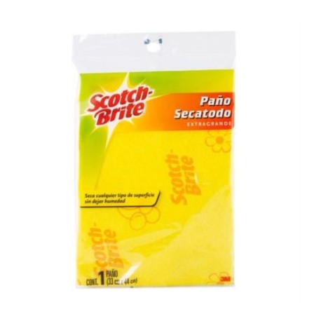 Paño Secatodo 3M Scotch Brite 33cmx44cm 1 Pack