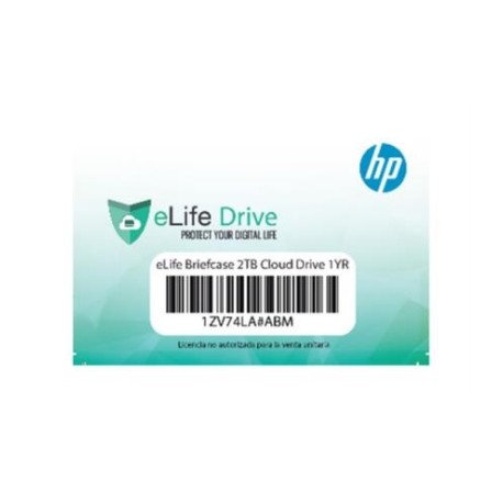 Accesorio HP Elife Drive 2 TB x 1 Year Bitdefender Plus 2017