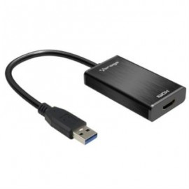 Adaptador Vorago ADP-204 USB 3.0 A HDMI Salida Aduio 3.5mm Color Negro