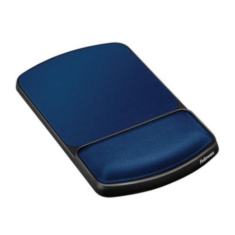 Mouse Pad Fellowes Gel C/Descansa Muñecas Color Zafiro