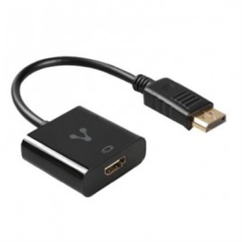 Adaptador Vorago ADP-300 Display a HDMI FHD 20cm Color Negro