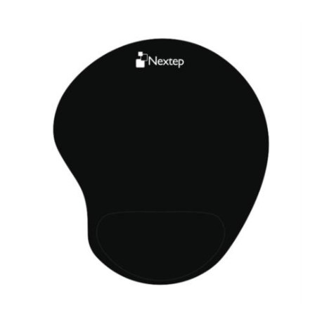 Mouse Pad Nextep Ergonómico Gel Color Negro