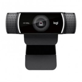 Cámara Web Logitech C922 Pro para Streaming HD 1080p USB Color Negro