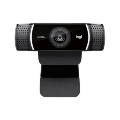 Cámara Web Logitech C922 Pro para Streaming HD 1080p USB Color Negro