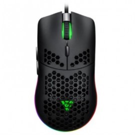 Mouse Vorago Game Factor MOG601 Ultralight RGB Sensor PMW3389 16000 dpi 7 Botones Color Negro