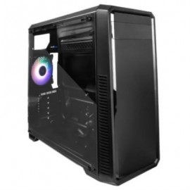 Gabinete Vorago Game Factor CSG300 ATX USB 3.0 Ventilador 120mm Cristal Color Negro