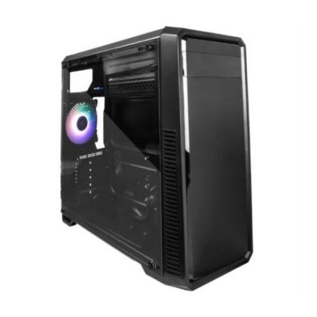 Gabinete Vorago Game Factor CSG300 ATX USB 3.0 Ventilador 120mm Cristal Color Negro